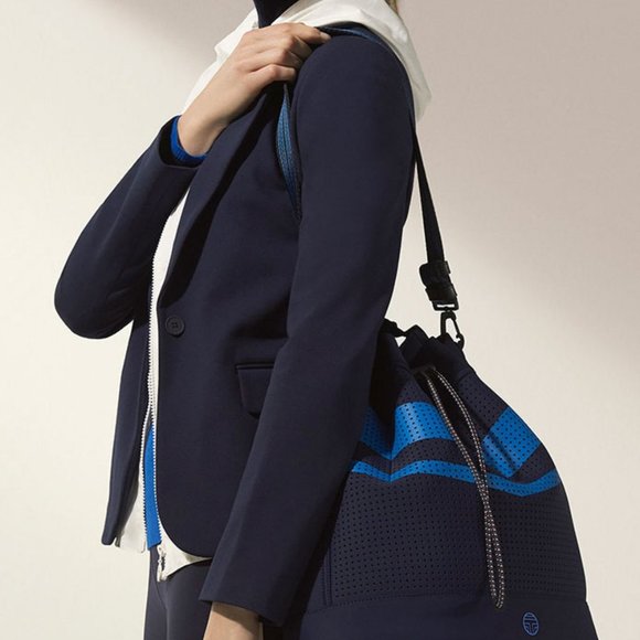 Tory Sport Women's Black Tech Ponte Blazer - Picture 2 of 4